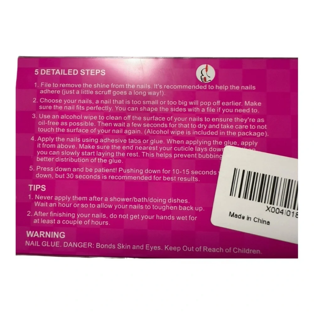 Gel Reusable Press-On Nails